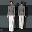 Wide Leg Suit Trouser logo
