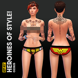 Heroines of Style Underwear! logo