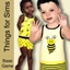 Toddler Little Bees Vest logo
