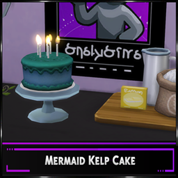 Custom Recipe: Mermaid Kelp Cake