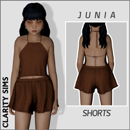 Junia - Shorts Child logo
