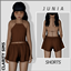 Junia - Shorts Child logo