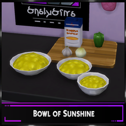 Custom Recipe: Bowl of Sunshine