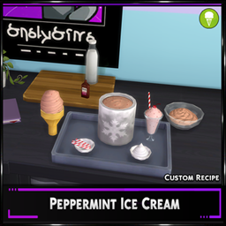 Custom Recipe: Peppermint Ice Cream