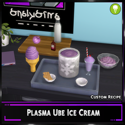 Custom Recipe: Plasma Ube Ice Cream logo