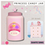 Princess candy jar logo