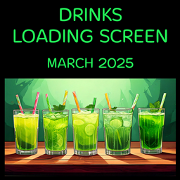 Green Drinks Loading Screen