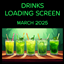 Green Drinks Loading Screen logo