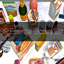 [StP ESSENTIAL GROCERY LIST] By QMBiBi / Translated to Spanish by dokimtz