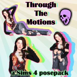 Through the Motions - a pose pack project image