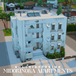Midorinoka Apartments –Rundown Apartment Complex