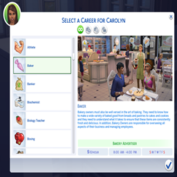 Baker Career by kiarasims / translation spanish by Monisims