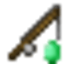 Emerald On A Stick (Villager Follower) logo