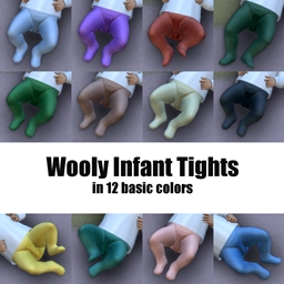 Wooly Infant Tights in 12 Colors logo