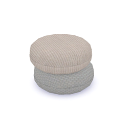 Basegame Round Pouf logo