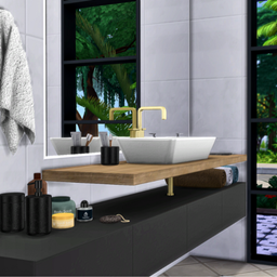 Pique Stars Bathroom logo