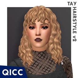 QICC - Tay Hair Tucked Behind Ears