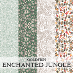GoldFish Enchanted Jungle Wallpaper Collection logo