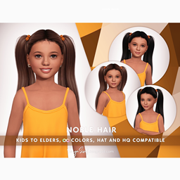 SONYASIMS - Noble Hair  KIDS (VERSION - B - NO FRONT STRANDS) logo