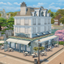 Small Parisian cafe logo