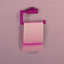 Groovy's Pink Hand Towel logo