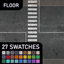 🧱  [ESI]  Metrogrid Tarmac (Floor) | Floor logo