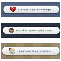 Social Interaction package Number Six by kiarasims4mods Portuguese translation