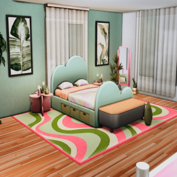 Habitación Colorida