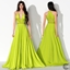 Flowinng Gown with crisscross straps logo