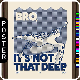 🖼️ [ESI] Bro its not that deep (Poster) logo