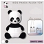 Kids Panda plush toy logo