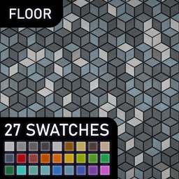 🧱  [ESI]  CubeGloom Tiles (Floor) | Floor