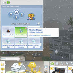 Weather Lot Challenges PT-BR