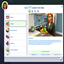 kiarasims Dietitian Career / translation spanish by Monisims logo