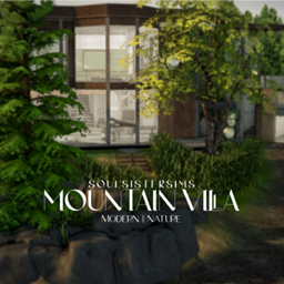 Mountain Villa – A Modern Retreat in Nature