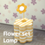 Flower set - Lamp logo