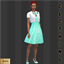 Xanna formal dress logo