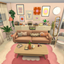Pastel Retro Aesthetic Living Room logo