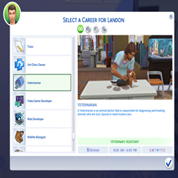 kiarasims Veterinarian Career / translation spanish by Monisims