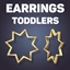 Nova Star Hoop Earrings For Toddlers logo