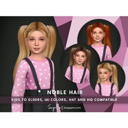 SONYASIMS - NOBLE HAIR KIDS (VERSION - A - FRONT STRANDS)