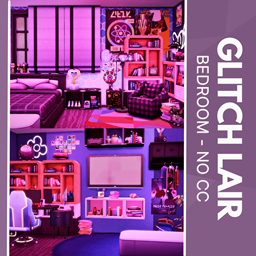 Glitch Lair - No CC logo