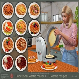 somikseverinka Functional Waffle Maker / translation spanish by Monisims