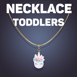 Cute Unicorn Necklace For Toddlers