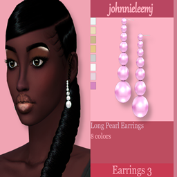 johnnieleemj Earrings 3 (Long Pearl Earrings) logo
