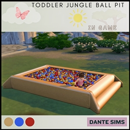 Toddler Jungle Ball Pit
