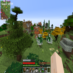 Caio's Mods with MineColonies logo