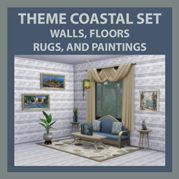 Theme Coastal - A Build/Buy Mini Set
