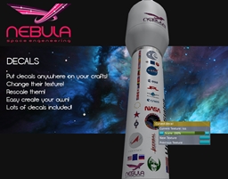 NEBULA Decals logo