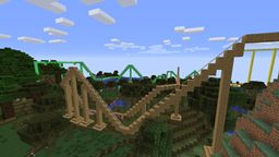 Mystic Mountains Roller Coaster - Minecraft Worlds - CurseForge